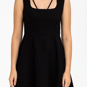 Wild Fable Skort Dress with Attached Shorts Size Medium Black NWT